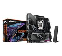 GIGABYTE B840M AORUS Elite WIFI6E Placa Base - Procesadores AMD Ryzen 9000, VRM de 10+2+2 Fases, hasta 8200 MHz DDR5 (O.C.), 2 x M.2 PCIe 4.0, Wi-Fi 6E, LAN 2.5 GbE, USB 3.2 Gen 2