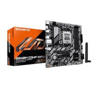 GIGABYTE B840M D3HP WIFI6E Placa Base - CPUs AMD Ryzen 9000, VRM de 8+2+2 Fases, hasta 8200 MHz DDR5 (O.C.), 2× M.2 PCIe 4.0, Wi-Fi 6E, LAN 1 GbE, USB 3.2 Gen 2