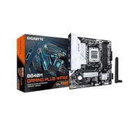 GIGABYTE B840M Gaming Plus WIFI6E AMD AM5 mATX, Soporte Ryzen 9000/8000/7000 Series, 8+2+2 Fase de Potencia, DDR5, 2X M.2, PCIe 4.0, USB-C 3.2 Gen 1, WiFi 6E, GbE LAN, Bloqueo EZ, 3