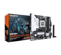 GIGABYTE B840M Gaming Plus WIFI6E Placa Base - CPUs AMD Ryzen 9000, VRM de 8+2+2 Fases, hasta 8200 MHz DDR5 (O.C.), 2× M.2 PCIe 4.0, Wi-Fi 6E, LAN 1 GbE, USB 3.2 Gen 2