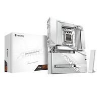GIGABYTE B850 AORUS Stealth Ice Placa Base - Procesadores AMD Ryzen Serie 9000, VRM Digital de 14+2+2 Fases, hasta 8200 MHz DDR5 (OC), 2 x M.2 PCIe 5.0 + 2 x PCIe 4.0, Wi-Fi 7, LAN 5 GbE