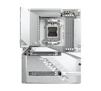 GIGABYTE B850 AORUS Stealth Ice Placa Base - Procesadores AMD Ryzen Serie 9000, VRM Digital de 14+2+2 Fases, hasta 8200 MHz DDR5 (OC), 2 x M.2 PCIe 5.0 + 2 x PCIe 4.0, Wi-Fi 7, LAN 5 GbE