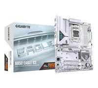GIGABYTE B850 Eagle Ice Placa Base - Procesadores AMD Ryzen Serie 9000, VRM Digital de 8+2+2 Fases, hasta 8200 MHz DDR5 (O.C), 1 x M.2 PCIe 5.0 + 2 x M.2 PCIe 4.0, LAN 2.5 GbE, USB 3.2 Gen 2