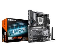 GIGABYTE B850 EAGLE WIFI6E Placa Base - Procesadores AMD Ryzen Serie 9000, VRM digital de 8+2+2 fases, hasta 8200MHz DDR5 (OC), 1xPCIe 5.0 + 2xPCIe 4.0 M.2, LAN GbE, WIFI 6E, USB 3.2 Gen 2