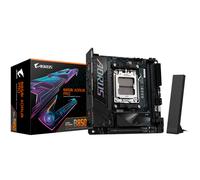 GIGABYTE B850I AORUS PRO Placa Base - Compatible con procesadores AMD Ryzen Serie 9000, VRM digital de 8+2+1 fases, hasta 8400MHz DDR5 (OC), 1xPCIe 5.0 + 1xPCIe 4.0 M.2, 2.5LAN, WIFI 7, USB 3.2 Gen 2