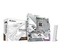 GIGABYTE B850M AORUS ELITE WIFI6E ICE Placa Base - Procesadores AMD Ryzen Serie 9000, 12+2+1 fases VRM digitales, hasta 8200MHz DDR5 (OC), 1xPCIe 5.0 + 1xPCIe 4.0 M.2, LAN 2.5, WIFI 7, USB 3.2 Gen 2