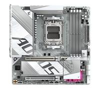 GIGABYTE B850M AORUS ELITE WIFI6E ICE Placa Base - Procesadores AMD Ryzen Serie 9000, 12+2+1 fases VRM digitales, hasta 8200MHz DDR5 (OC), 1xPCIe 5.0 + 1xPCIe 4.0 M.2, LAN 2.5, WIFI 7, USB 3.2 Gen 2