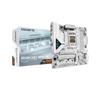 GIGABYTE B850M Eagle WIFI6E Ice - Placa Base AMD AM5, M-ATX, DDR5, 2X M.2, PCIe 5.0, USB-C, USB 3.2 Gen 2, WIFI6E, LAN de 2.5 GbE, EZ-Latch, Wi-Fi EZ Plug