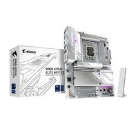 GIGABYTE B860 AORUS ELITE WIFI7 ICE Placa base - CPUs Intel Core Ultra, VRM de 14+1+2+1 fases, hasta 9200MHz DDR5, 1xPCIe 5.0 + 2xPCIe 4.0 M.2, LAN 2,5 GbE, WIFI 7, USB 4