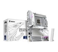 GIGABYTE B860 AORUS ELITE WIFI7 ICE Placa base - CPUs Intel Core Ultra, VRM de 14+1+2+1 fases, hasta 9200MHz DDR5, 1xPCIe 5.0 + 2xPCIe 4.0 M.2, LAN 2,5 GbE, WIFI 7, USB 4