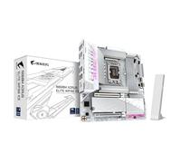 GIGABYTE B860M AORUS ELITE WF6E ICE Placa base - CPUs Intel Core Ultra, VRM de 12+1+2+1 fases, hasta 9200MHz DDR5, 1xPCIe 5.0 + 2xPCIe 4.0 M.2, LAN 2,5 GbE, WIFI 6E, USB 4
