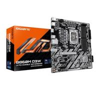 GIGABYTE B860M D3W Placa Base - CPUs Intel Core Ultra Series, VRM de 4+1+2 Fases, hasta 9066 MHz DDR5, 2X PCIe 4.0 M.2, LAN 1 GbE, USB 3.2 Gen 1