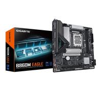 GIGABYTE B860M EAGLE Placa base - CPUs Intel Core Ultra, VRM de 6+1+2+1 fases, hasta 9066MHz DDR5, 1xPCIe 5.0 + 1xPCIe 4.0 M.2, LAN 2,5 GbE, USB 3.2 Gen 1