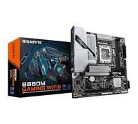 GIGABYTE B860M Gaming WIFI6 Placa Base - Intel Core Ultra Series CPUs, 8+1+2 Phases VRM, hasta 9066MHz DDR5, 1xPCIe 5.0 + 1xPCIe 4.0 M.2, 2.5GbE LAN, WiFi 6, USB 3.2 Gen 1