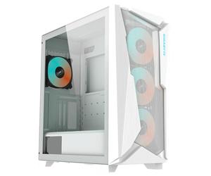 GIGABYTE C301 Glass Midi Tour Behuizing (GB-C301GW)