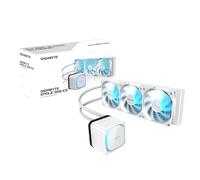 GIGABYTE Eagle 360 Ice Refrigeración Líquida para CPU - 3x120mm Ventiladores ARGB, Pantalla LCD a Color, Daisy-Chain, Compatible con Intel LGA 1851 y AMD AM5