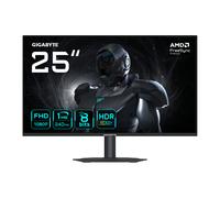 GIGABYTE G25F2A Monitor Gaming 25" FHD - 1920 x 1080, 240Hz, 1ms, 300 CD/m², Display HDR 10, HDMI 2.0, DisplayPort 1.4