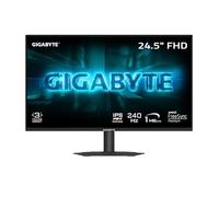 GIGABYTE - G25F2A - Monitor para juegos SuperSpeed IPS de 24.5" - FHD 1920x1080-240Hz - 1ms GTG - AMD FreeSync Premium - HDMI, DP - Altura e inclinación ajustable - Negro