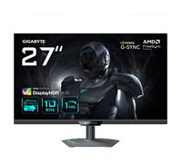 Gigabyte G27Q Monitor Gaming 27" QHD, 2560 x 1440, 200 Hz, 0.5 ms, IPS, Compatible G-Sync y FreeSync Premium, HDR10, HDMI 2.0, DisplayPort 1.4, Negro