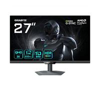 GIGABYTE G27Q2 Monitor Gaming 27” 2K QHD - 2560 x 1440, 200Hz, 1ms, 350 CD/m², Compatible con G-Sync, FreeSync Premium, HDR10, HDMI 2.0, DisplayPort 1.4