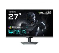 GIGABYTE G27U Monitor de Juego 27” 4K UHD - Modo Dual (4K 160Hz o FHD 320Hz), 3840 x 2160, 1ms, 350 CD/m², FreeSync Premium, DisplayHDR400, HDMI 2.1, DisplayPort 1.4
