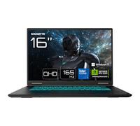 GIGABYTE Gaming A16 Pro Ordenador - 16", 165Hz QHD, Intel Core 7 240H, RTX 5070 Ti, 32GB LPDDR5X 5600MHz, SSD Gen4 1TB, Win11 Home, Garantía de 2 años, Dolby Atmos, Gaming A16 Pro DXHG4FRCC4SH