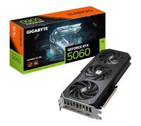 GIGABYTE GeForce RTX 5060 Gaming OC 8G Tarjeta Gráfica - 8GB GDDR7, 128bit, PCI-E 5.0, 2595 MHz Frecuencia del núcleo, 3 x DisplayPort, 1 x HDMI, GV-N5060GAMING OC-8GD