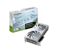 GIGABYTE GeForce RTX 5060 Ti Eagle OC Ice 16G Tarjeta Gráfica - 16 GB GDDR7, 128 bits, PCI-E 5.0, 2617 MHz Frecuencia del núcleo, 3 x DisplayPort, 1 x HDMI, GV-N506TEAGLEOC ICE-16GD