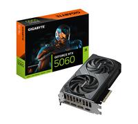 GIGABYTE GeForce RTX 5060 WINDFORCE 8G Tarjeta Gráfica - 8GB GDDR7, 128bit, PCI-E 5.0, 2497 MHz Frecuencia del núcleo, 3 x DisplayPort, 1 x HDMI, GV-N5060WF2-8GD