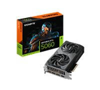 Gigabyte GeForce RTX 5060 WINDFORCE 8G Tarjeta Gráfica - 8GB GDDR7, 128bit, PCI-E 5.0, 2497 MHz Frecuencia del núcleo, 3 x DisplayPort, 1 x HDMI, GV-N5060WF2-8GD