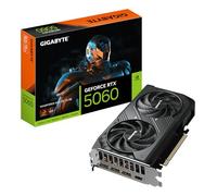 GIGABYTE GeForce RTX 5060 WINDFORCE MAX OC V2 8G - Tarjeta gráfica, 8GB GDDR7, 128bit, PCI-E 5.0, 2512MHz Core Clock, 3 × DP, 1 × HDMI, NVIDIA DLSS 4, GV-N5060WF2MAX OCV2-8GD