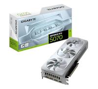 GIGABYTE GeForce RTX 5070 EAGLE OC ICE SFF 12G Tarjeta Gráfica - 12GB GDDR7, 192 bits, PCI-E 5.0, 2587 MHz Core Clock, 3 x DP 2.1a, 1 x HDMI 2.1b, NVIDIA DLSS 4, GV-N5070EAGLEOC ICE-12GD