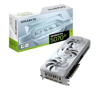 GIGABYTE GeForce RTX 5070 Ti Eagle OC Ice SFF 16G Tarjeta Gráfica - 16GB GDDR7, 256 bits, PCI-E 5.0, 2542 MHz Core Clock, 3 x DP 2.1a, 1 x HDMI 2.1b, NVIDIA DLSS 4, GV-N507TEAGLEOC ICE-16GD