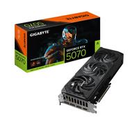 GIGABYTE GeForce RTX 5070 WINDFORCE OC SFF 12G Tarjeta Gráfica - 16GB GDDR7, 256 bits, PCI-E 5.0, 2542 MHz Core Clock, 3 x DP 2.1a, 1 x HDMI 2.1b, NVIDIA DLSS 4, GV-N5070WF3OC-12GD