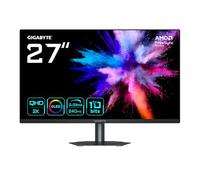 GIGABYTE GO27Q24 27” Monitor Gaming OLED 2K QHD - 2560 x 1440, 240Hz, 0.03ms, 400 CD/m², FreeSync Premium, HDMI 2.0, Displayport 1.4