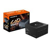 GIGABYTE GP-UD1000GM-PG5 Fuente de Poder Modular, 80 Plus Gold, 1000W, Negro