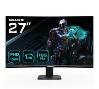 GIGABYTE GS27F 27" Monitor de Juego FHD - 1920 x 1080, 165Hz, 1ms, 300 cd/m², FreeSync Premium, HDR Ready, HDMI 2.0, Displayport 1.4