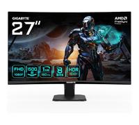 Gigabyte GS27FC Monitor Curvo para Juegos FHD de 27 Pulgadas - 1920 x 1080 VA 1500R, 180Hz, 1ms, HDR10, 2 HDMI, 1 x DP, FreeSync Premium