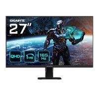 GIGABYTE GS27Q 27" Monitor de Juego QHD - 2560 x 1440, 165Hz, 1ms, 300 CD/m², FreeSync Premium, HDR Ready, HDMI 2.0, DisplayPort 1.4