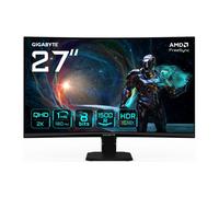 GIGABYTE GS27QCA 27" Monitor Curvo para Gaming QHD - 2560 x 1440, 180Hz, 1ms, 250 cd/m², FreeSync, HDR Ready, HDMI 2.0, DisplayPort 1.4