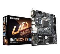 GIGABYTE H410M S2H V2 Placa Base - Compatible con procesadores Intel Core 10th CPUs, up to 2933MHz DDR4, 1xPCIe M.2, GbE LAN, USB 3.2 Gen 1