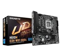 GIGABYTE H610M D3H WiFi DDR4 Placa Base - Compatible con procesadores Intel Core 14ª generación, VRM de 6+1+1 Fases, hasta 3200 MHz DDR4, 2xPCIe 3.0 M.2, Wi-Fi 5, LAN 1 GbE, USB 3.2 Gen 1