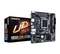 GIGABYTE H610M S2H V2 Placa Base - Soporta CPUs Intel Core de 14ª generación, 4+1+1 Fases Híbridas VRM Digital, hasta 5600MHz DDR5, 1xPCIe 3.0 M.2, GbE LAN, USB 3.2 Gen 1