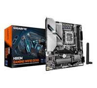 GIGABYTE H810M Gaming WIFI6 GEN5 Placa Base - CPUs Intel Core Ultra (Serie 2), VRM de 4+1+2 Fases, hasta 6400 MHz DDR5, 1× M.2 PCIe 4.0, Wi-Fi 6, LAN 2.5 GbE, USB 3.2 Gen 1