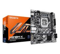 GIGABYTE H810M K Placa Base - Procesadores Intel Core Ultra (Serie 2), VRM de 3+1+2 Fases, hasta 6400 MHz DDR5, 1 x M.2 PCIe 4.0, LAN 1 GbE, USB 3.2 Gen 1