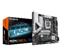 gigabyte intel b860m eagle v2 placa base - procesadores intel core ultra series vrm de 6+1+2 fases hasta 9066 mhz ddr5 1x m.2 pcie 5.0 + 1x m.2 pc