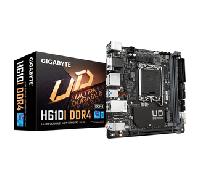 GIGABYTE Intel H610I DDR4 Placa base - Compatible con procesadores Intel Core 14th CPUs, 4+1+1 Hybrid Digital VRM, up to 3200MHz DDR4, 1xPCIe 3.0 M.2 H610I DDR4