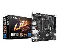 gigabyte intel h610i ddr4 placa base - compatible con procesadores intel core 14th cpus 4+1+1 hybrid digital vrm up to 3200mhz ddr4 1xpcie 3.0 m.2