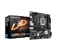 GIGABYTE Intel H610M D3W Placa Base - Compatible con procesadores Intel Core de 14ª generación, VRM de 5+1+1 fases, hasta 5600MHz DDR4, 1xPCIe 3.0 M. 9MH61M3W5-00-G10
