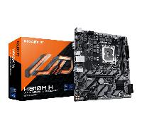 GIGABYTE H810M H Placa Base - Procesadores Intel Core Ultra (Serie 2), VRM de 4+1+2 Fases, hasta 6400 MHz DDR5, 1xPCIe 4.0 M.2, LAN 1GbE, USB 3.2 Gen 1